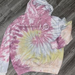 Tie Dye Santa Cruz hoodie